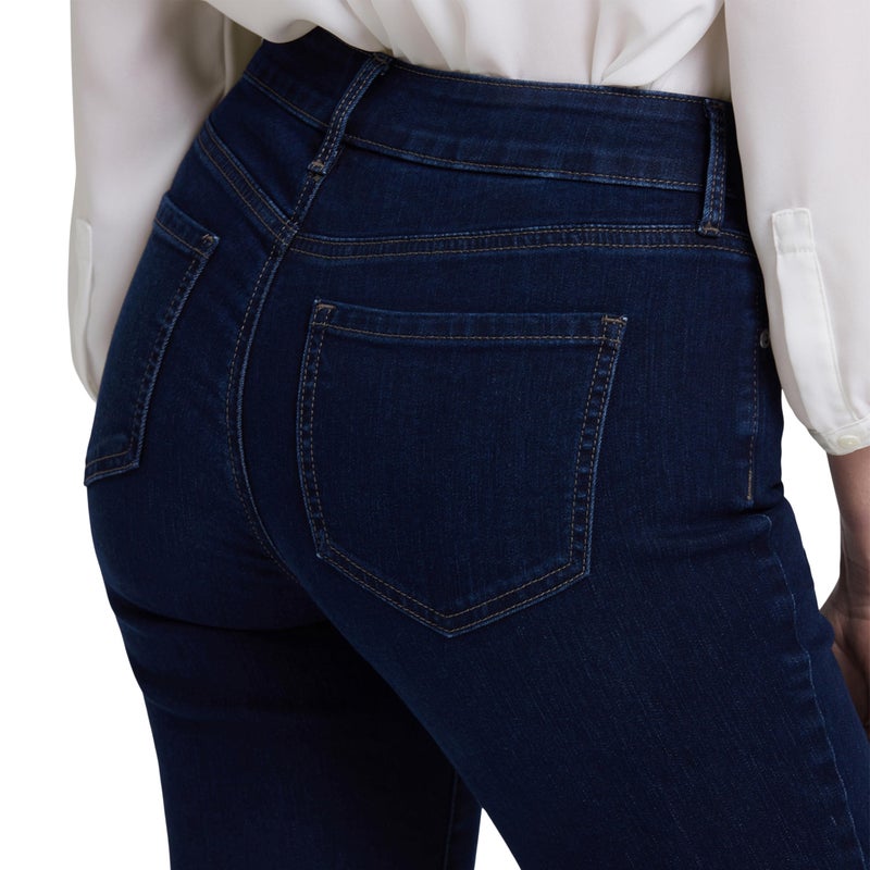 NYDJ Women's Marilyn Straight Denim Jeans, Burbank Wash, 10 - Image 4